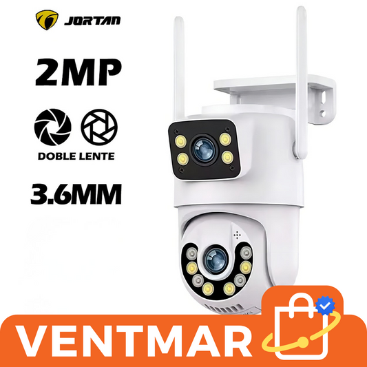 Cámara de Seguridad Domo Doble Lente