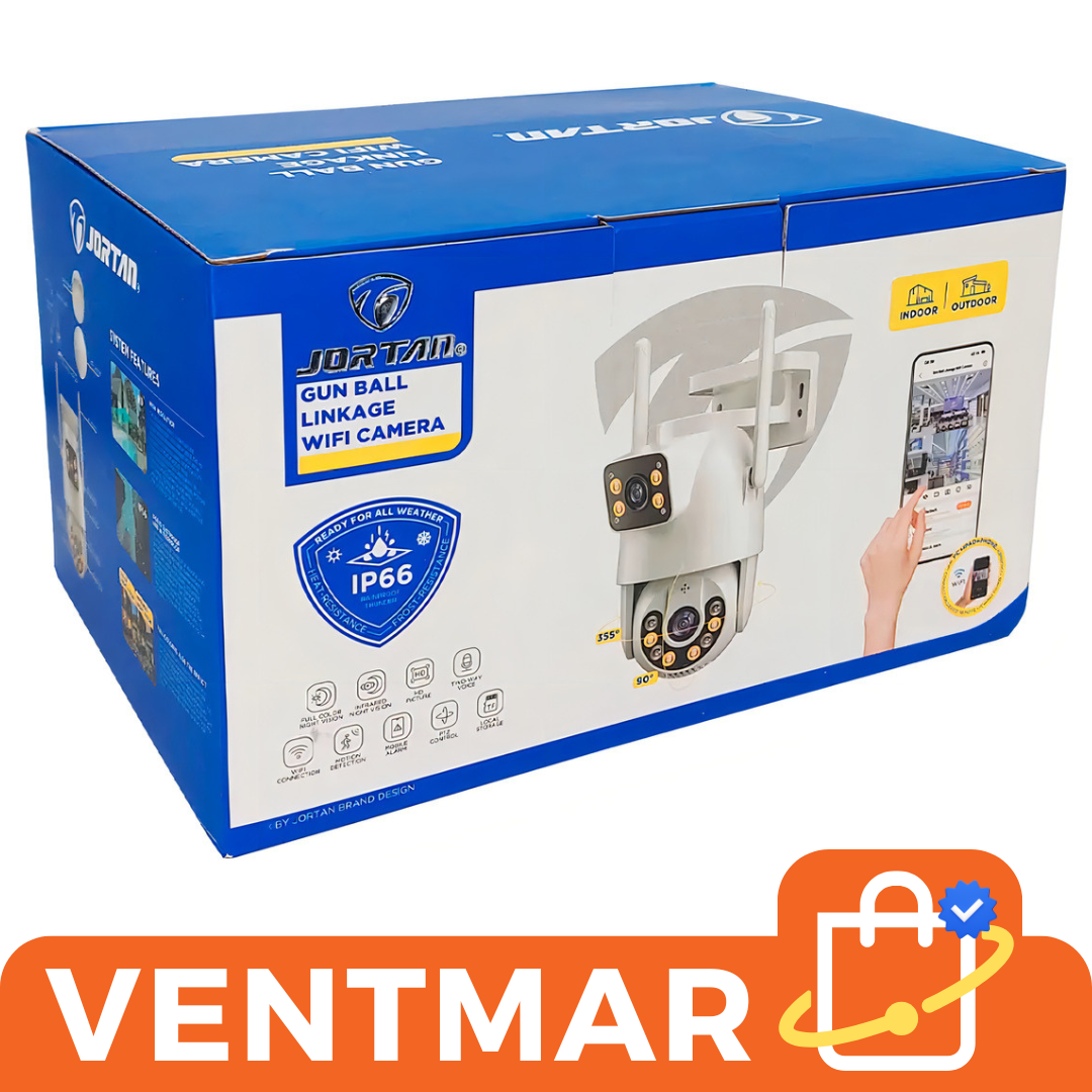 Cámara de Seguridad Domo Doble Lente