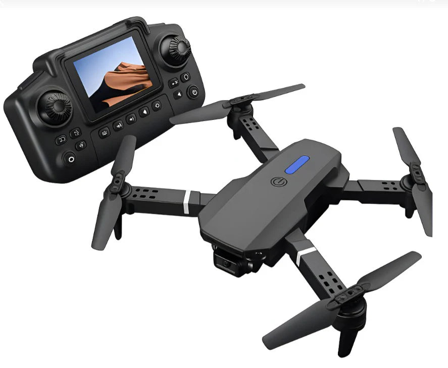Dron PRO 4K WIFI + Control de Alta Definición - (ESTUCHE DE REGALO)