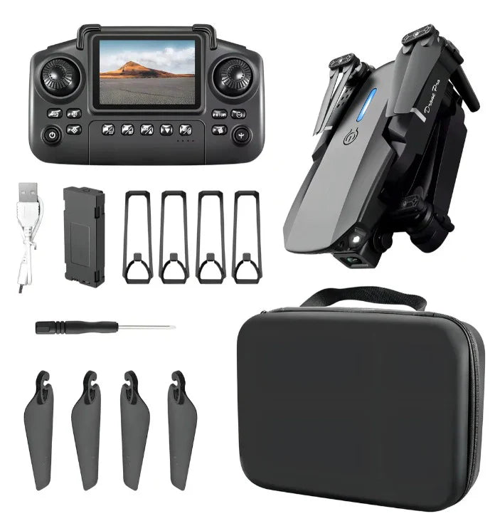 Dron PRO 4K WIFI + Control de Alta Definición - (ESTUCHE DE REGALO)