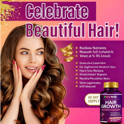 Vitaminas Uro para Mujeres con Biotina 10000 mcg y Colágeno (120 Cápsulas) – Cuidado para Cabello, Piel y Uñas