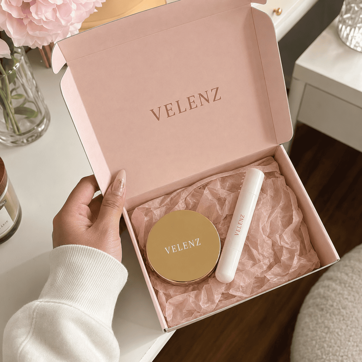 Kit de Maquillaje con Delineador y Paleta para Ojos