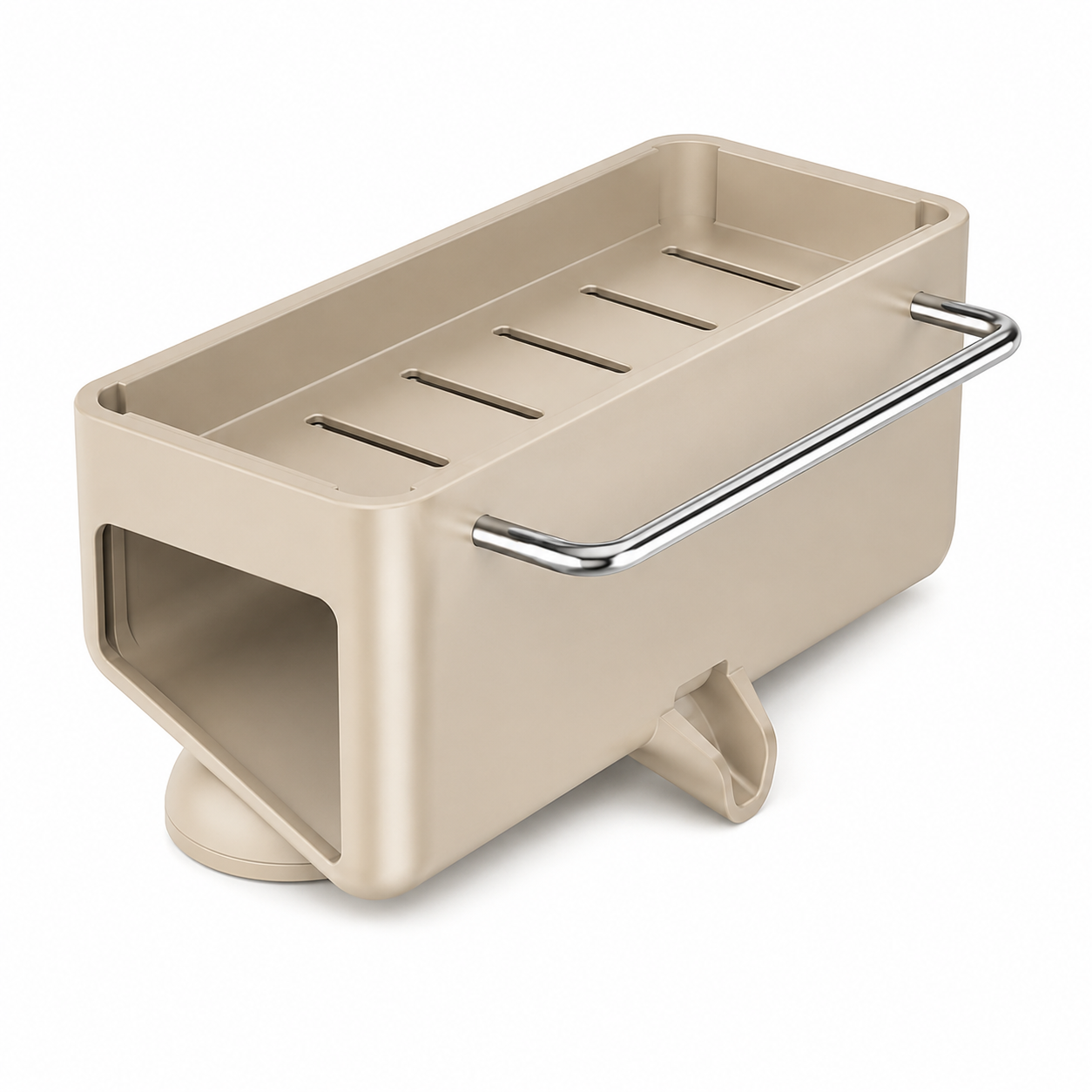 Organizador de Cocina Antióxido para Esponjas y Cepillos | Instalación sin Herramientas