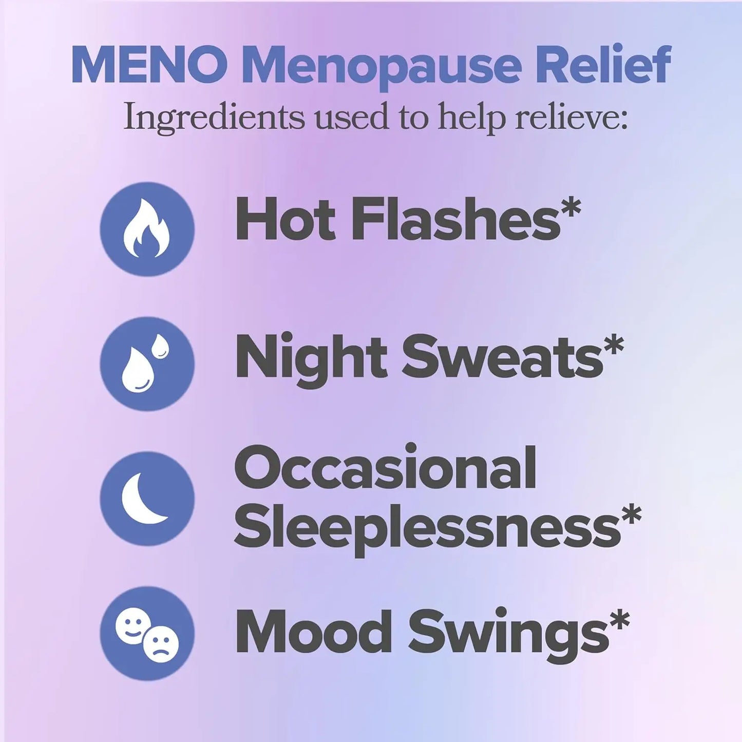 Suplemento vitamínico para la menopausia sin hormonas, con Cimicifuga racemosa, que ayuda a aliviar los sofocos