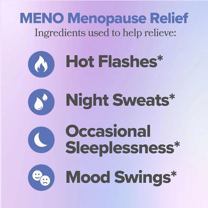 Suplemento vitamínico para la menopausia sin hormonas, con Cimicifuga racemosa, que ayuda a aliviar los sofocos