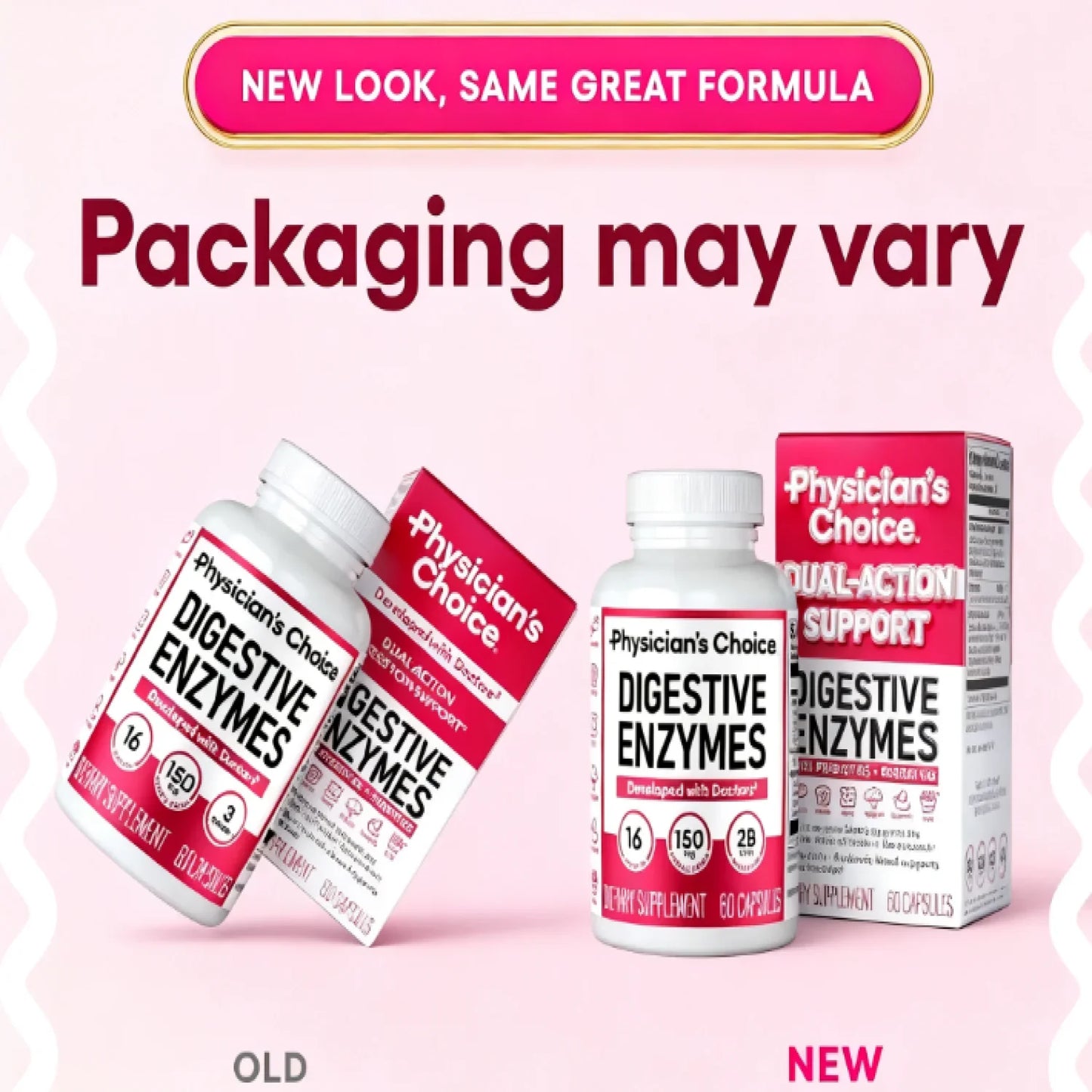 Gwynne Enzimas Digestivas + Probióticos Orgánicos – Apoyo Natural para la Digestión – Frasco con 60 Cápsulas