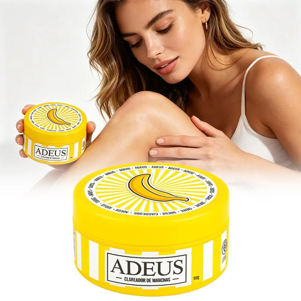 ADEUS Banana Body Cream Warming Body Massage Cream Natural Plant Extract Deep Moisturizing Relieve Muscle Stiffness Care Cream