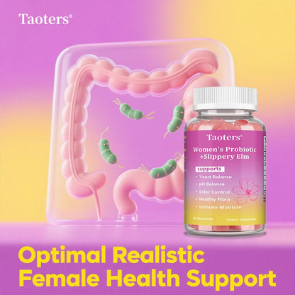 Gominolas probióticas para mujeres, favorecen la salud femenina: equilibran el pH, controlan los olores y favorecen la salud inmunológica intestinal - 60 gominolas