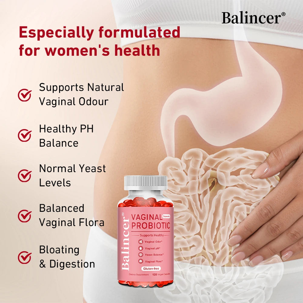 Probióticos para mujeres: favorecen la salud vaginal, intestinal, inmunológica y general de la mujer; favorecen el funcionamiento del sistema digestivo