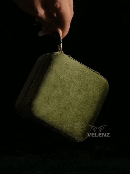 Joyero Premium de Viaje para Mujer con Espejo + 3 Collares Mariposa de Regalo