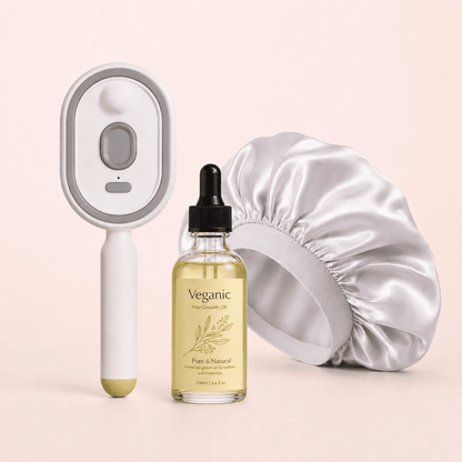 Lissora™ Cepillo Alisador Eléctrico 4 en 1 + Aceite Capilar y Gorro de Satén GRATIS